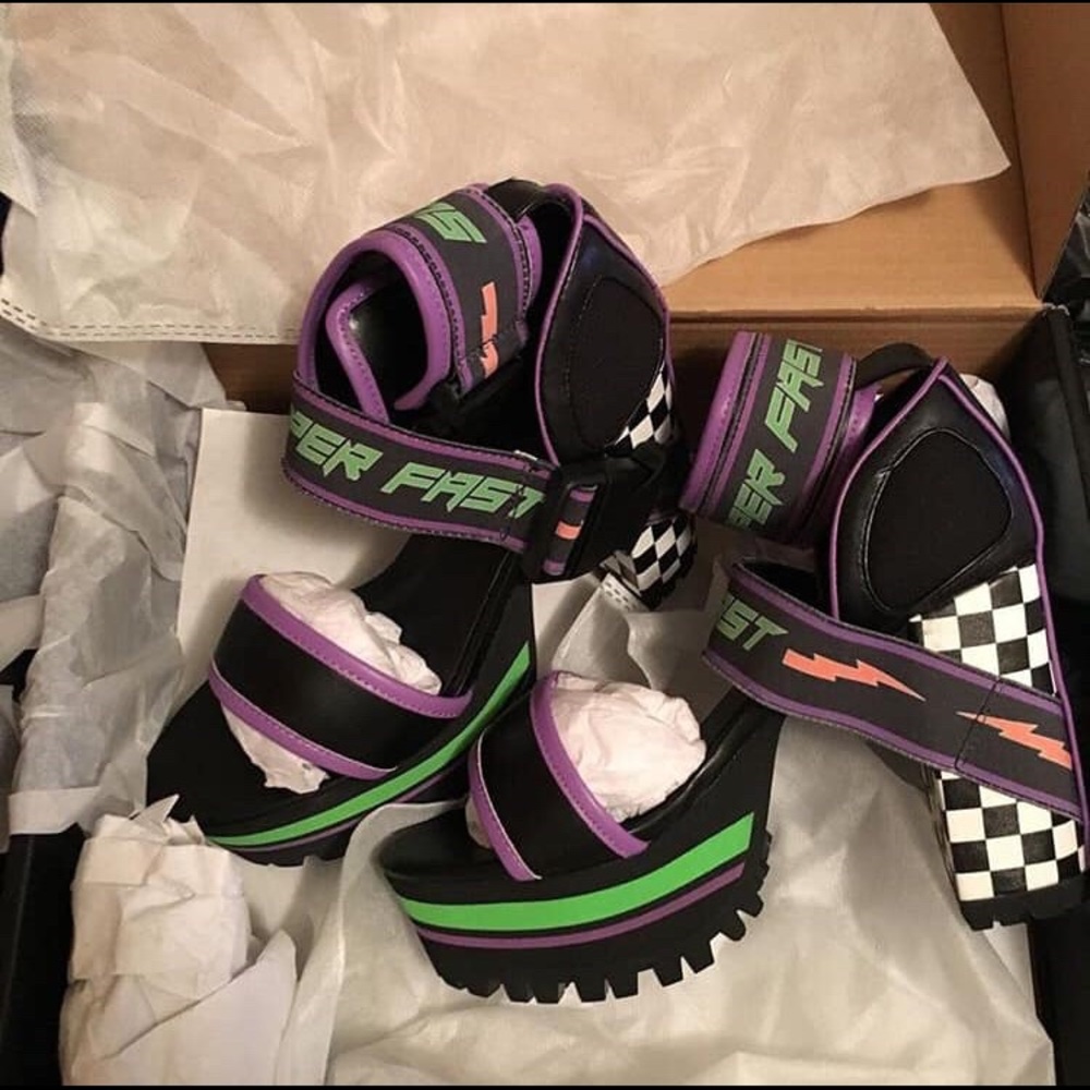 Dollskill Current Mood Fairy Fast Moro heels